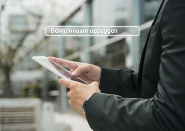 Let op als je een domeinnaam opzegt